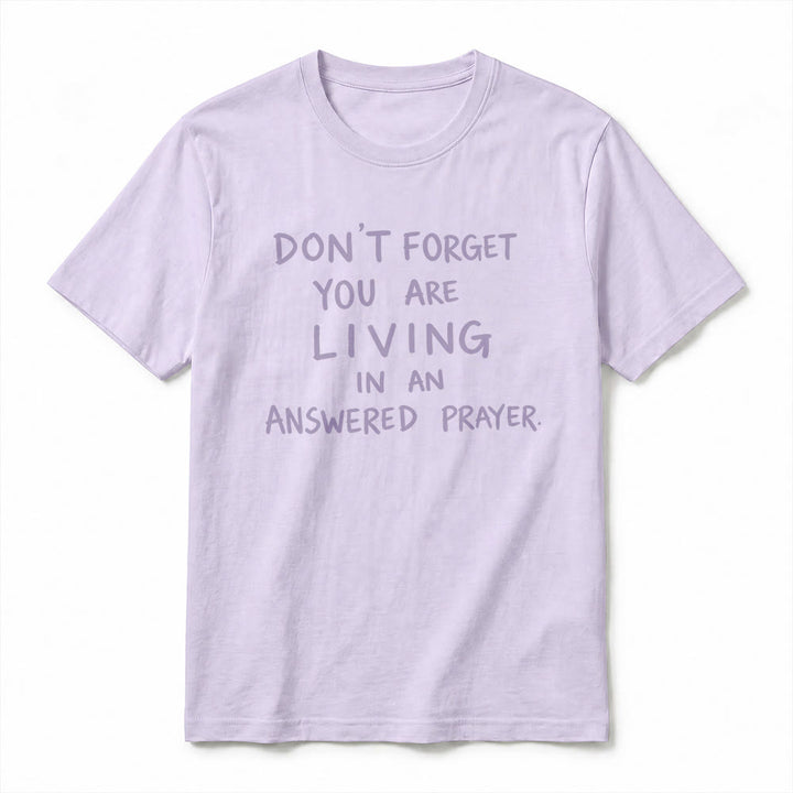 Christianartworkshop Faithful Gratitude "Answered Prayer" Premium Short Sleeve T-Shirt - image 8