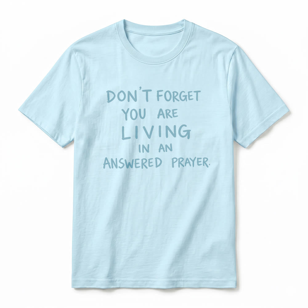Christianartworkshop Faithful Gratitude "Answered Prayer" Premium Short Sleeve T-Shirt - image 20