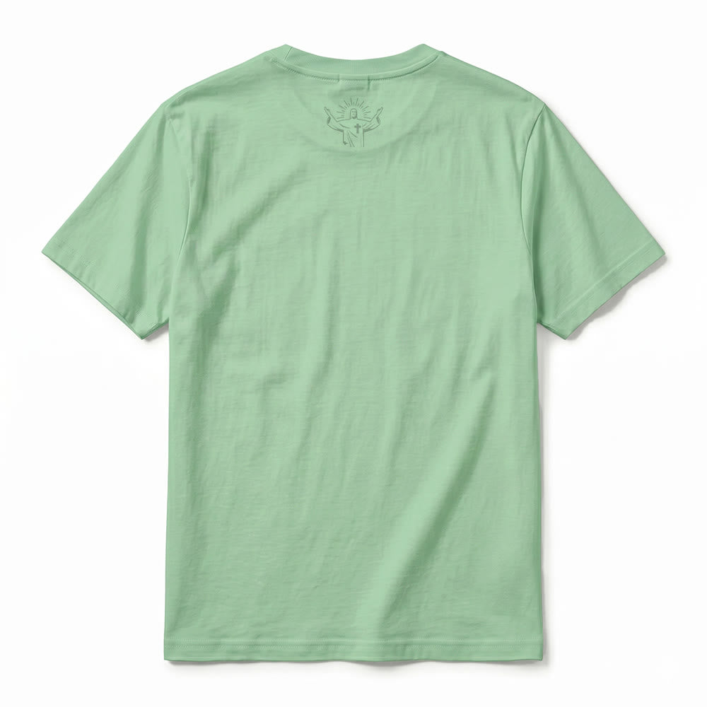 Christianartworkshop "Fearless For My God Is Always With Me" Isaiah 41:10 Premium Short Sleeve T-Shirt - image 21