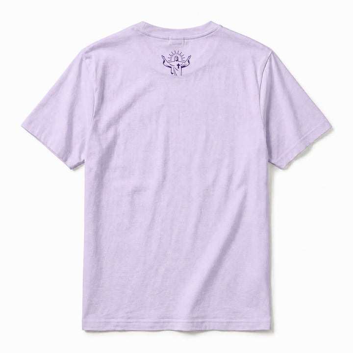 Christianartworkshop "Don't Forget You're Living In An Answered Prayer" Premium Short Sleeve T-Shirt - image 9