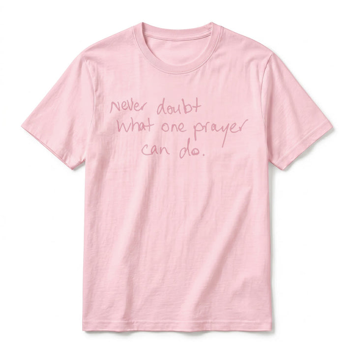 Christianartworkshop Never Doubt What One Prayer Can Do Premium Short Sleeve T-Shirt - image 26