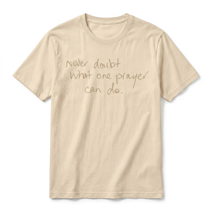 Christianartworkshop Never Doubt What One Prayer Can Do Premium Short Sleeve T-Shirt - image 17