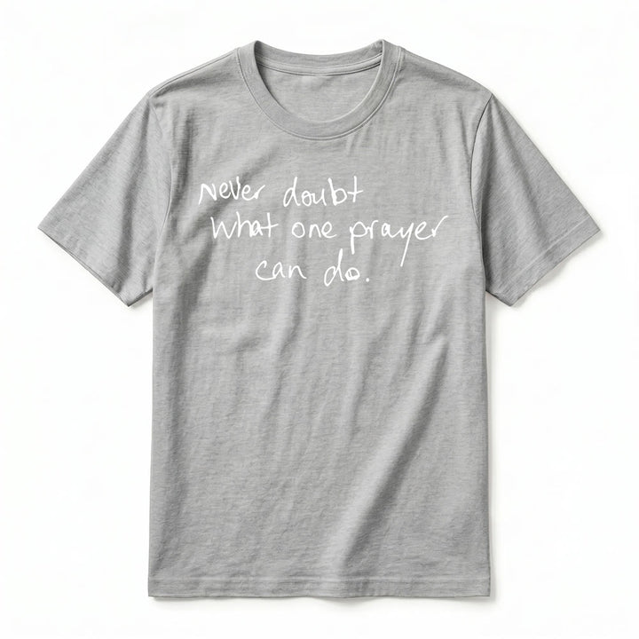 Christianartworkshop Never Doubt What One Prayer Can Do Premium Short Sleeve T-Shirt - image 14