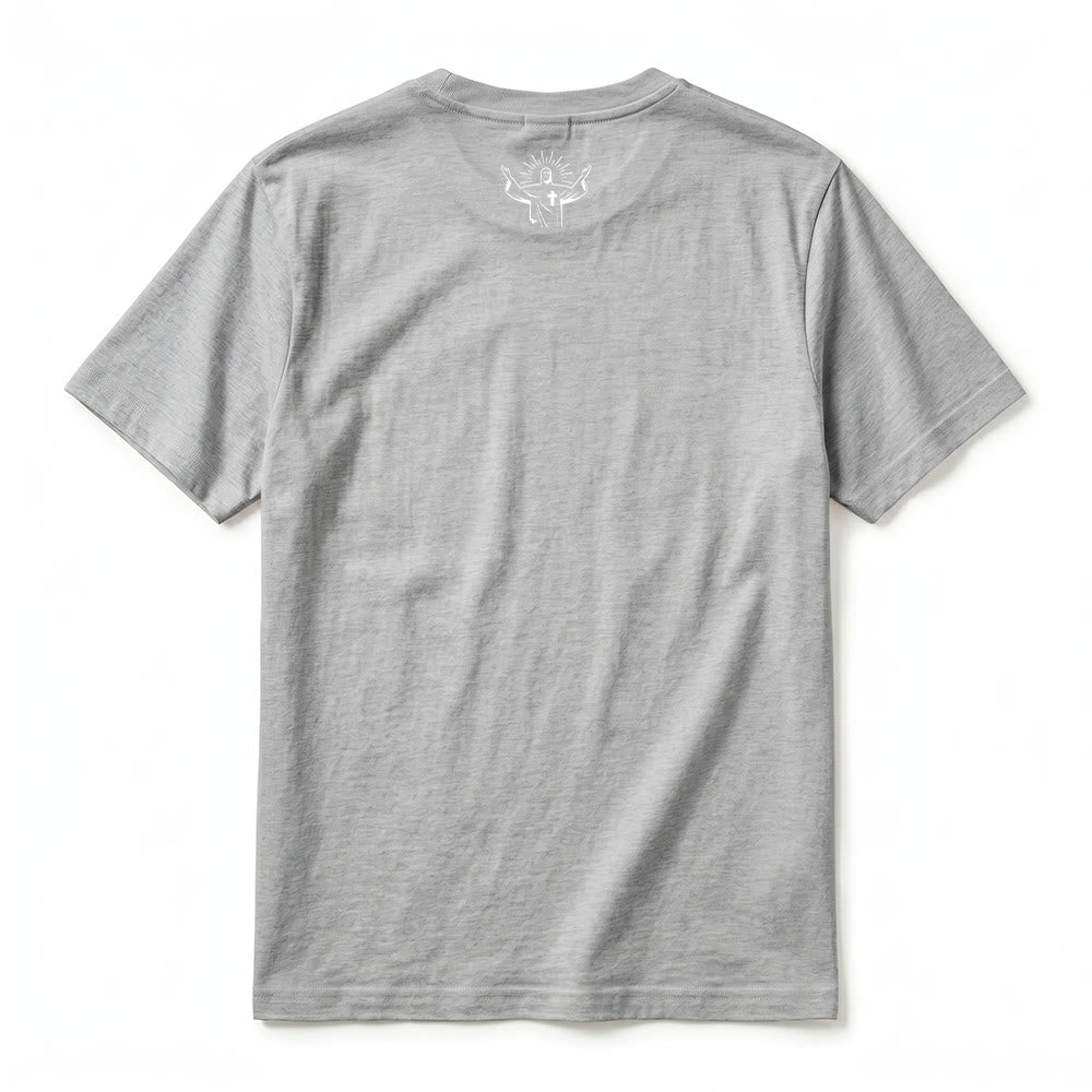 Christianartworkshop Cross with Ribbon & Bow Premium Short Sleeve T-Shirt - image 21