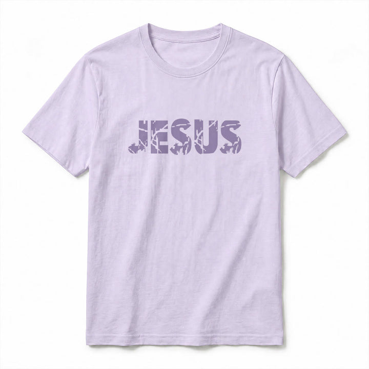 Christianartworkshop "JESUS" Mountain Cross Premium Short Sleeve T-Shirt - image 17