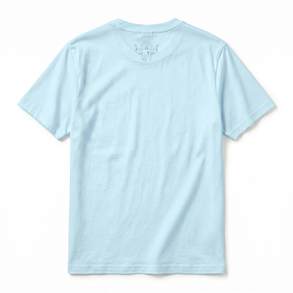 Christianartworkshop "Go To God" Star Accent Premium Short Sleeve T-Shirt - image 15