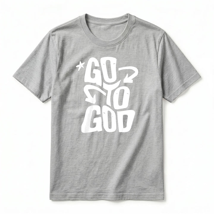 Christianartworkshop "Go To God" Star Accent Premium Short Sleeve T-Shirt - image 20