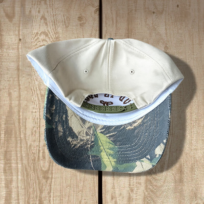 Christianartworkshop "God Is Good" Bow Embroidery Leopard Brim Adjustable Baseball Cap - image 4