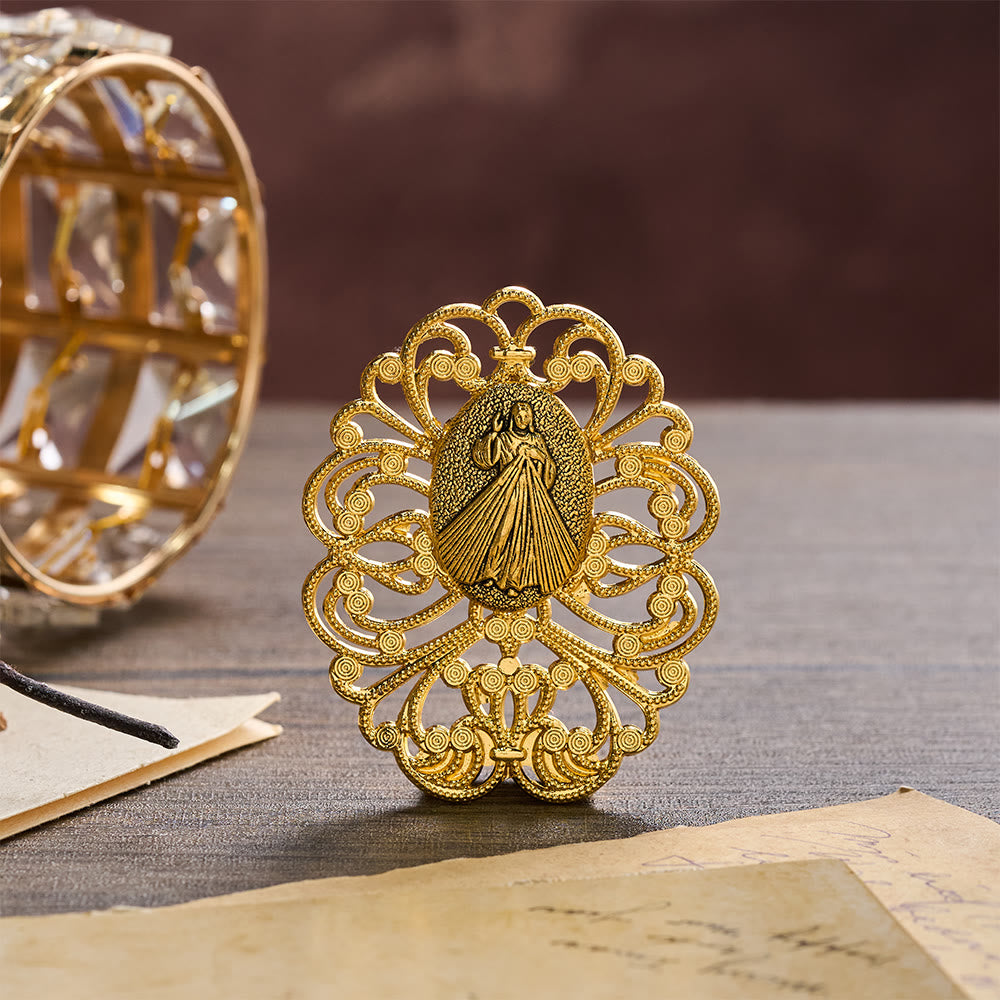 FREE Today: Filigree Frame Assorted Holy Portrait Desktop Ornament: A Daily Symbol of Gentle Heavenly Mercy - image 8