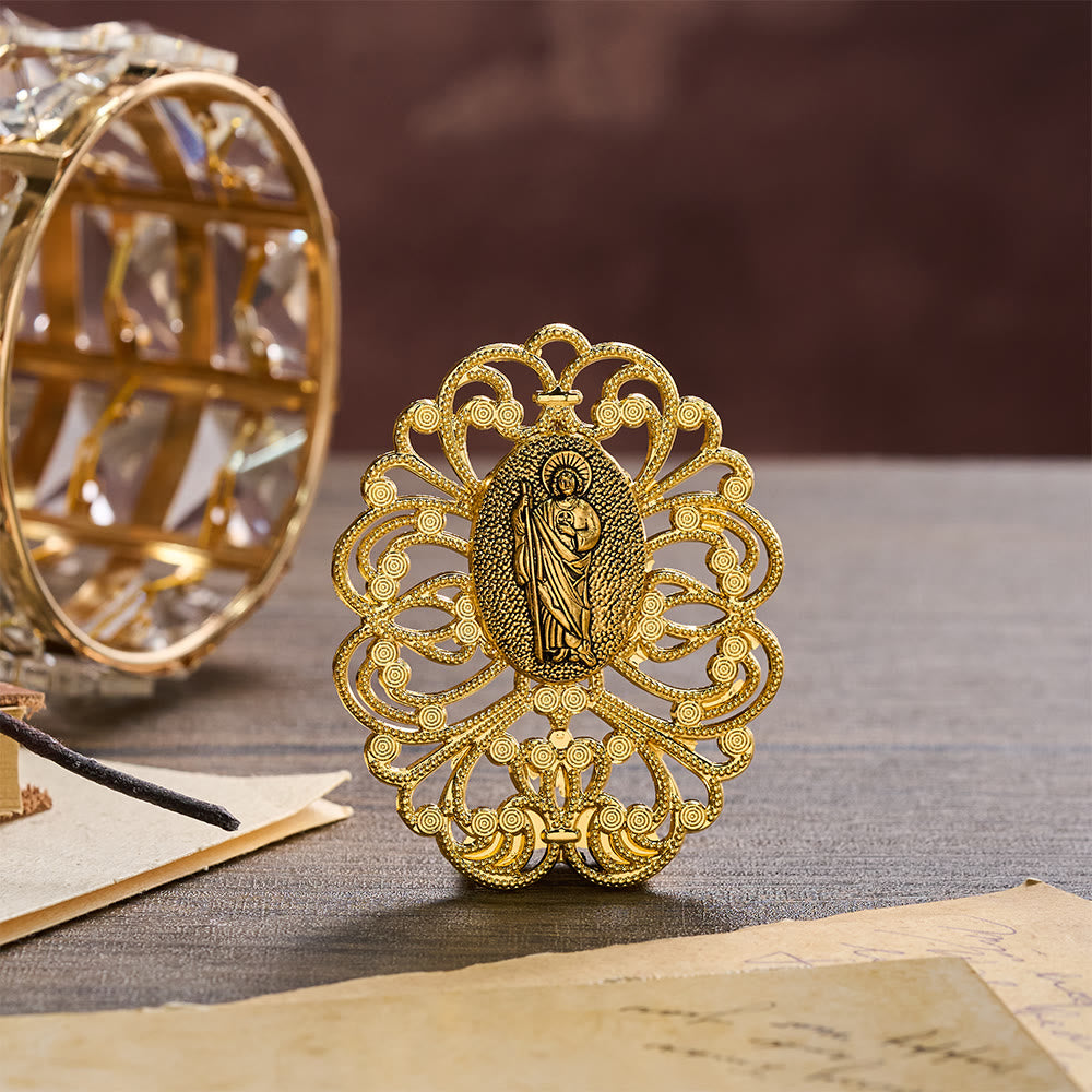 FREE Today: Filigree Frame Assorted Holy Portrait Desktop Ornament: A Daily Symbol of Gentle Heavenly Mercy - image 4