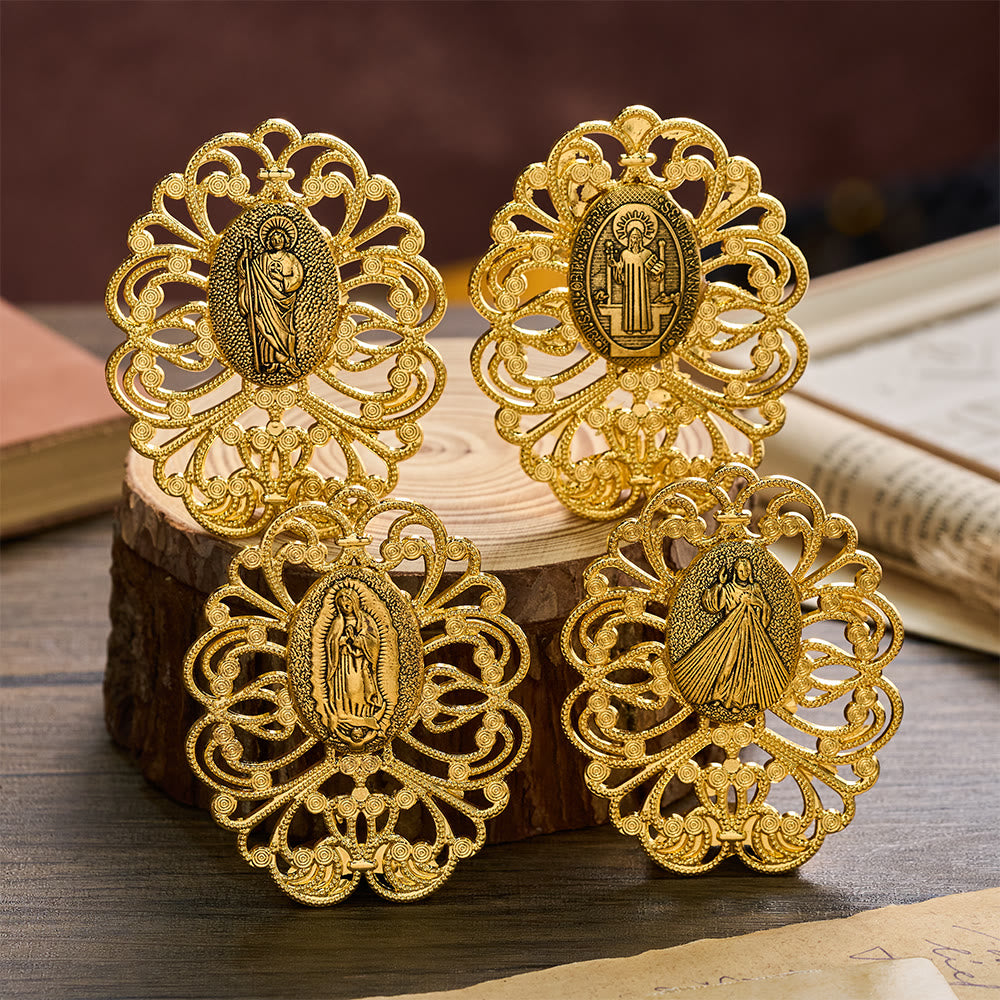 FREE Today: Filigree Frame Assorted Holy Portrait Desktop Ornament: A Daily Symbol of Gentle Heavenly Mercy - image 0