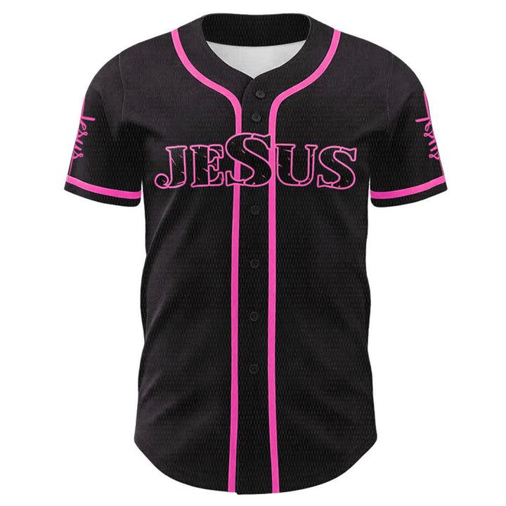 Christianartworkshop Jesus Cross Nail and Crown of Thorns Baseball Jersey - image 20