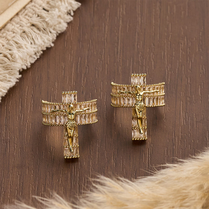FREE Today: Compact Sculpted Crucifix Ring: Timeless Emblem of Unshakable Sacred Faith - image 10