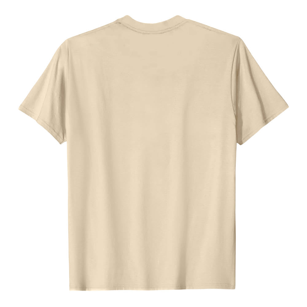 Christianartworkshop Centered Cross JESUS Circular Curved Verse Text John 14:6 Premium Short Sleeve T-Shirt - image 2