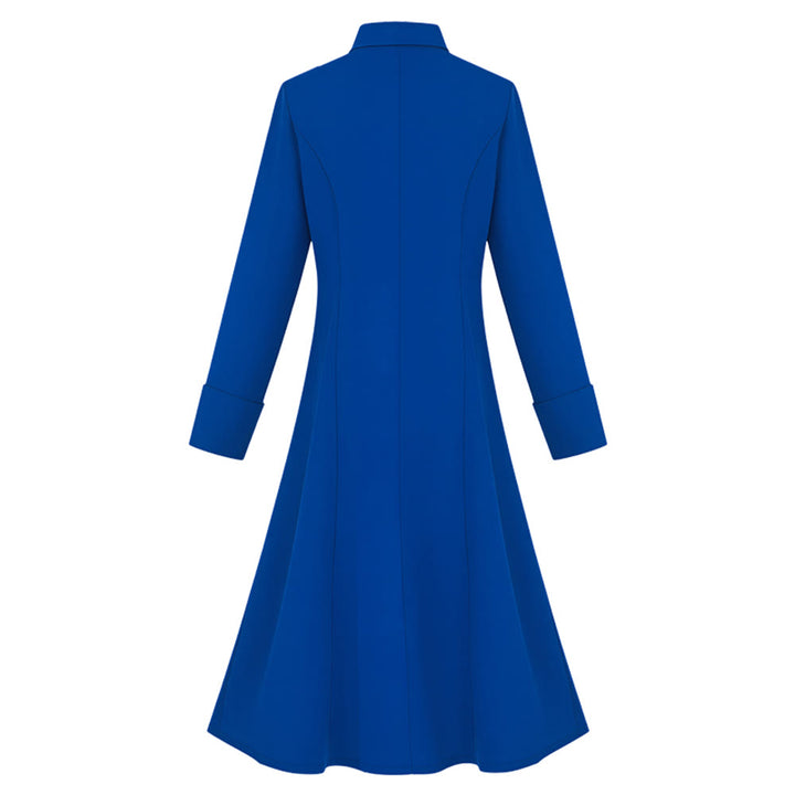 Christianartworkshop Women's Pastor Robe With Collar Cross Motif And Feminine Silhouette Women's Clergy Robe - image 11