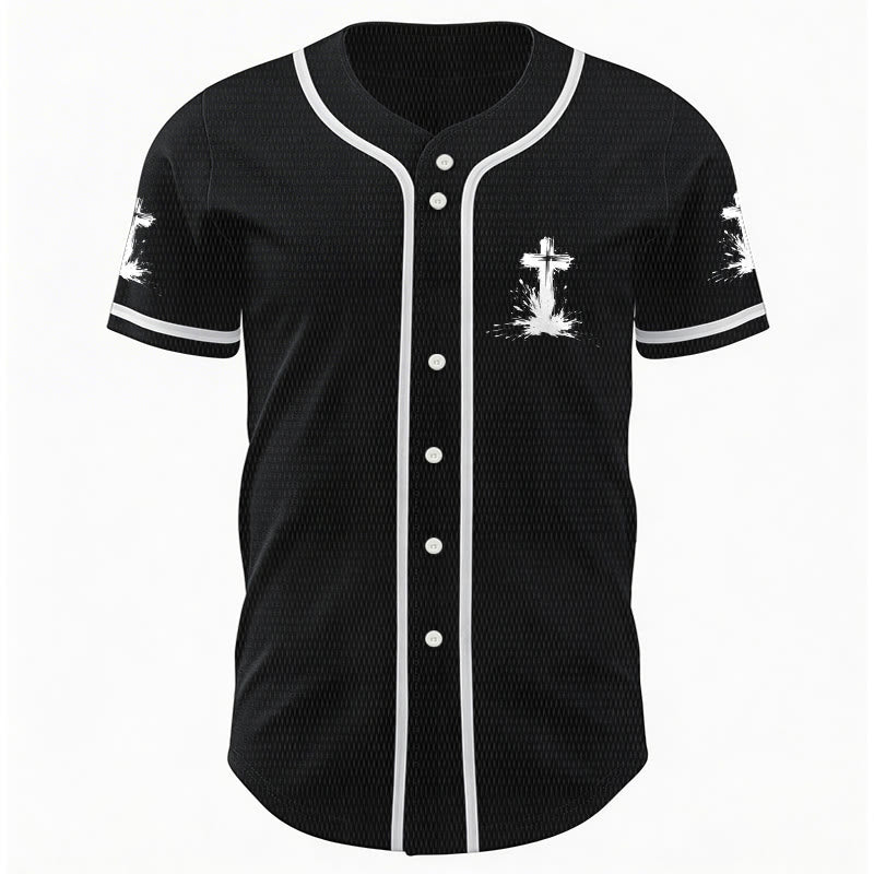Christianartworkshop Not All Superheroes Wear Capes A Cross Unisex Baseball Jersey - image 10