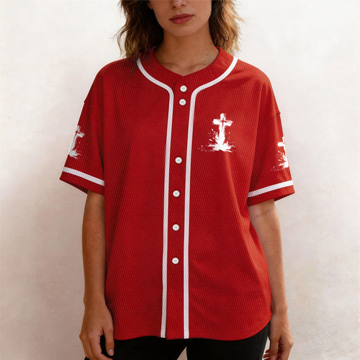 Christianartworkshop Not All Superheroes Wear Capes A Cross Unisex Baseball Jersey - image 16