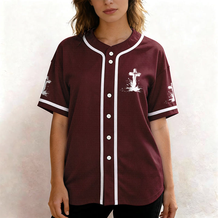 Christianartworkshop Not All Superheroes Wear Capes A Cross Unisex Baseball Jersey - image 23