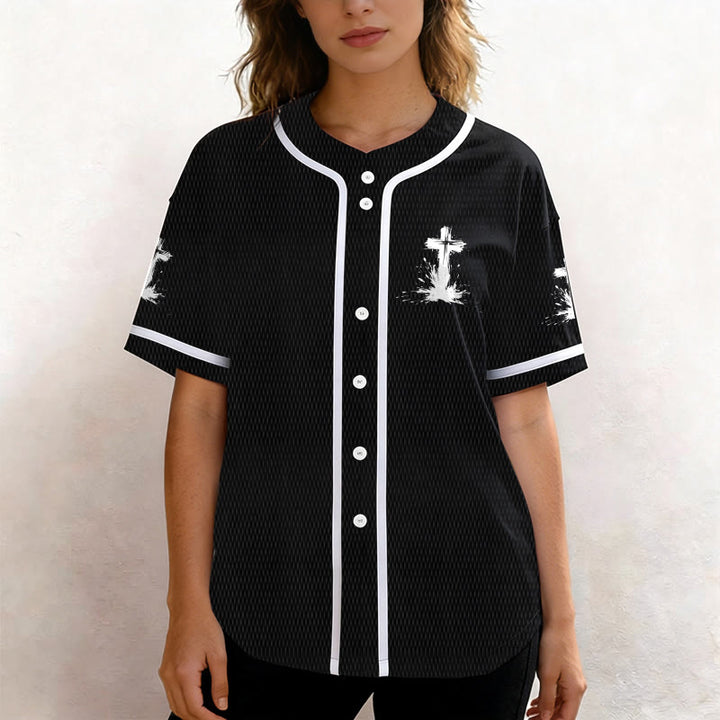 Christianartworkshop Not All Superheroes Wear Capes A Cross Unisex Baseball Jersey - image 9