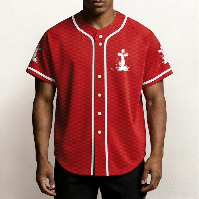 Christianartworkshop Not All Superheroes Wear Capes A Cross Unisex Baseball Jersey - image 15