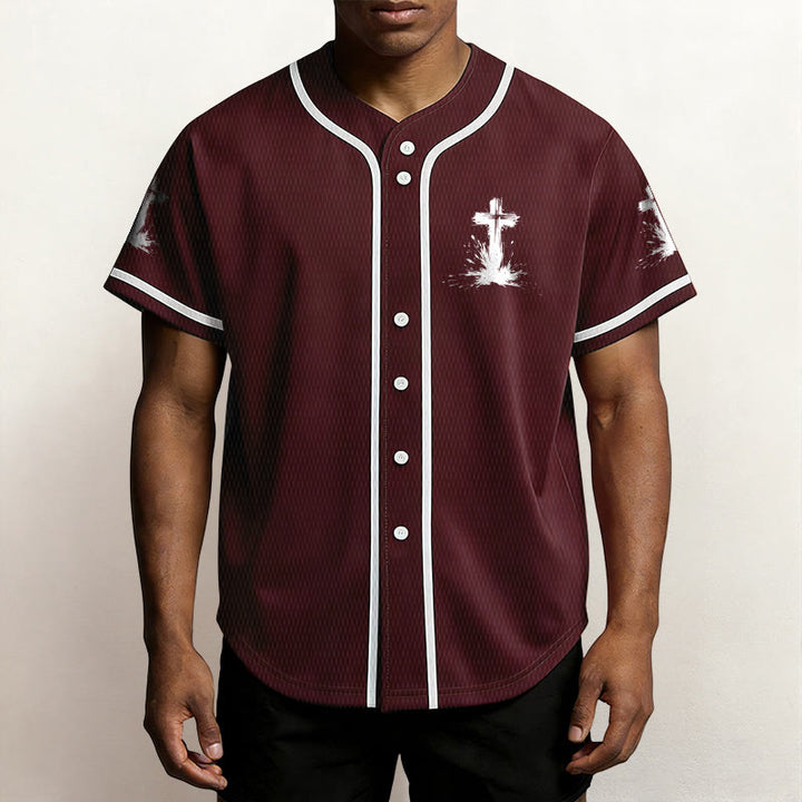 Christianartworkshop Not All Superheroes Wear Capes A Cross Unisex Baseball Jersey - image 22