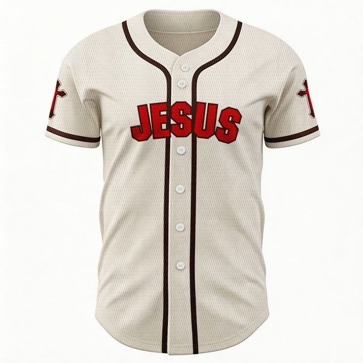 Christianartworkshop The Cross Is The Evidence Of God's Love Unisex Baseball Jersey - image 3