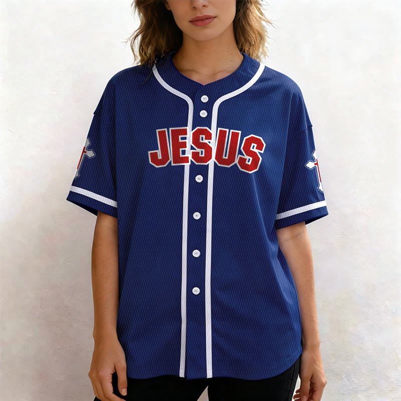 Christianartworkshop The Cross Is The Evidence Of God's Love Unisex Baseball Jersey - image 44