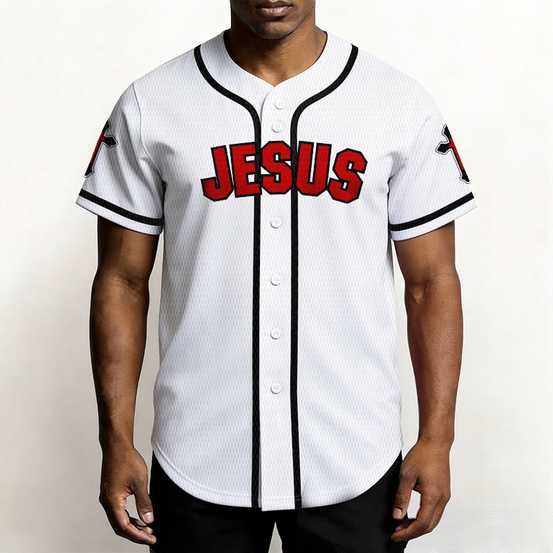 Christianartworkshop The Cross Is The Evidence Of God's Love Unisex Baseball Jersey - image 8