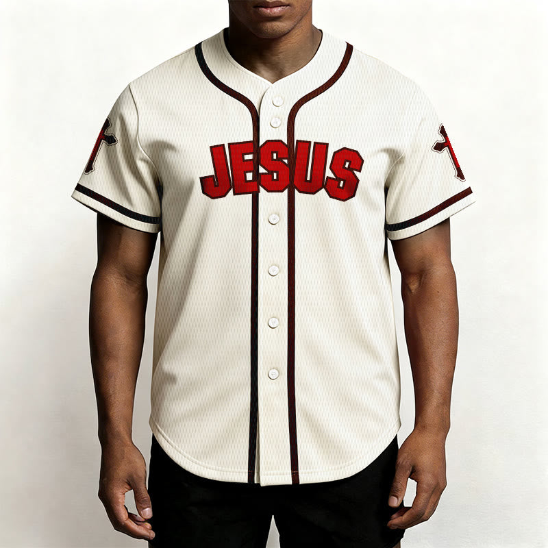 Christianartworkshop The Cross Is The Evidence Of God's Love Unisex Baseball Jersey - image 1