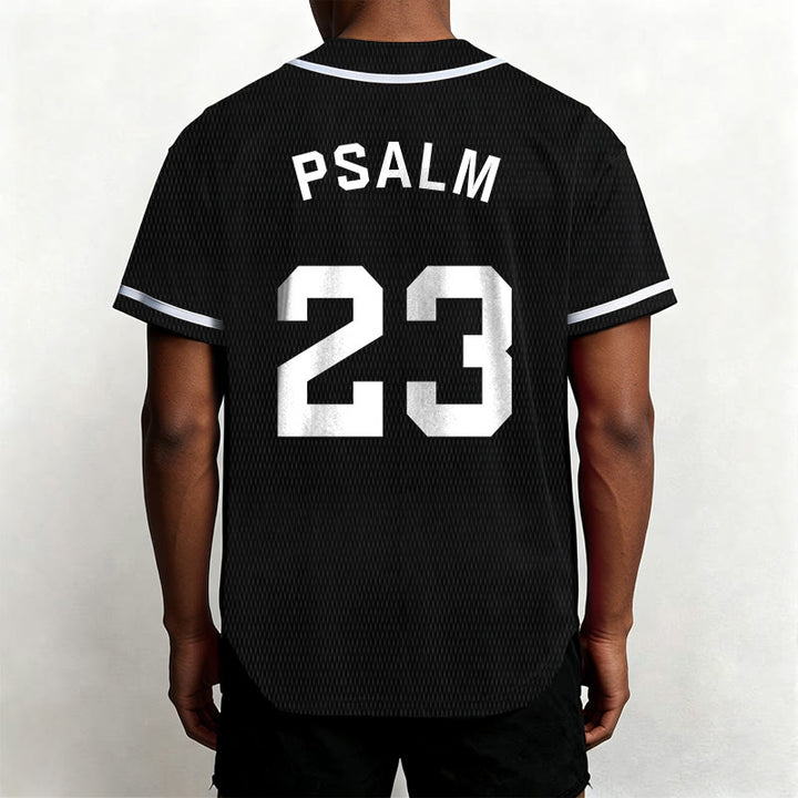 Christianartworkshop Retro Sport Style Psalm 23 Unisex Baseball Jersey - image 19