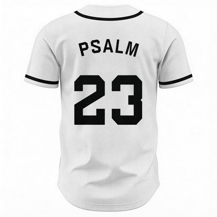 Christianartworkshop Retro Sport Style Psalm 23 Unisex Baseball Jersey - image 11