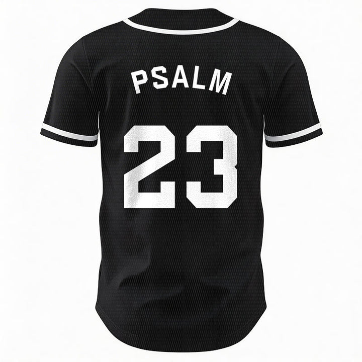 Christianartworkshop Retro Sport Style Psalm 23 Unisex Baseball Jersey - image 18