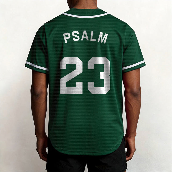 Christianartworkshop Retro Sport Style Psalm 23 Unisex Baseball Jersey - image 47