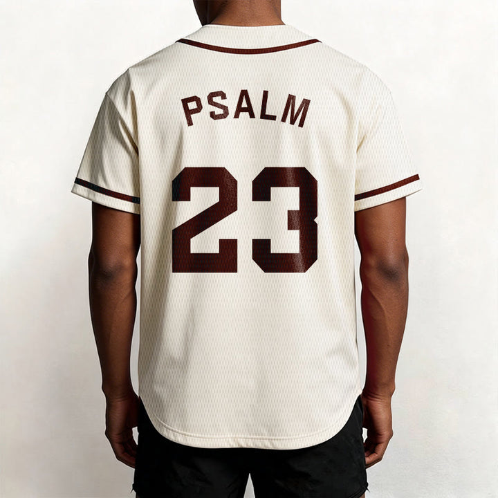Christianartworkshop Retro Sport Style Psalm 23 Unisex Baseball Jersey - image 54