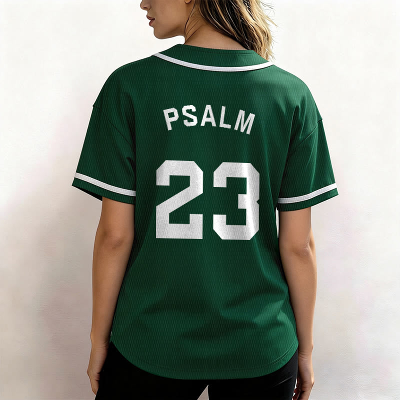 Christianartworkshop Retro Sport Style Psalm 23 Unisex Baseball Jersey - image 48