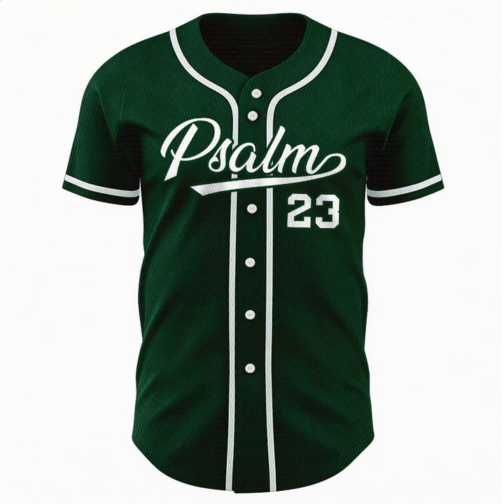Christianartworkshop Retro Sport Style Psalm 23 Unisex Baseball Jersey - image 43