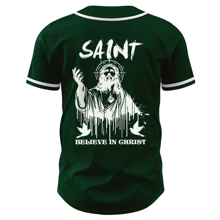 Christianartworkshop Saint Believe In Christ Unisex Baseball Jersey - image 46