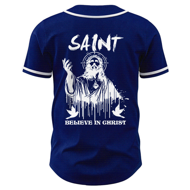 Christianartworkshop Saint Believe In Christ Unisex Baseball Jersey - image 39