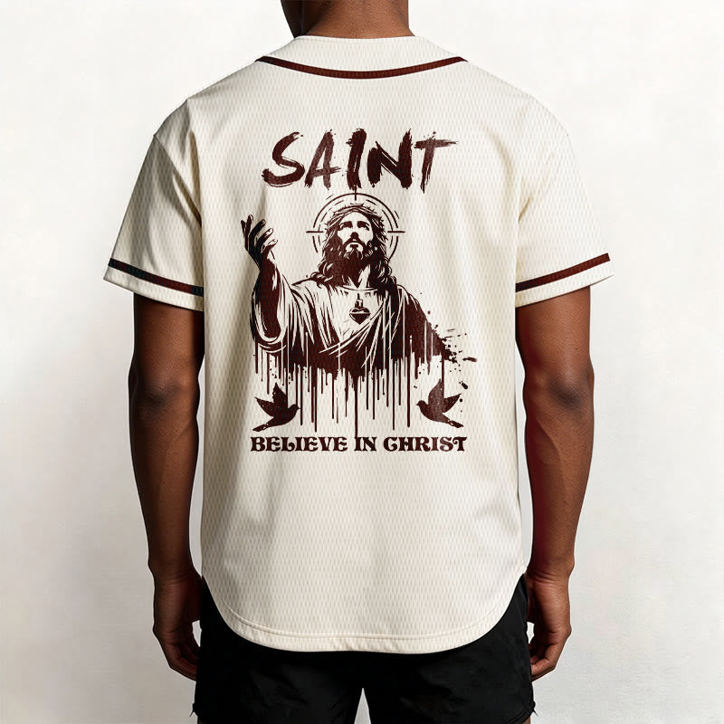 Christianartworkshop Saint Believe In Christ Unisex Baseball Jersey - image 54