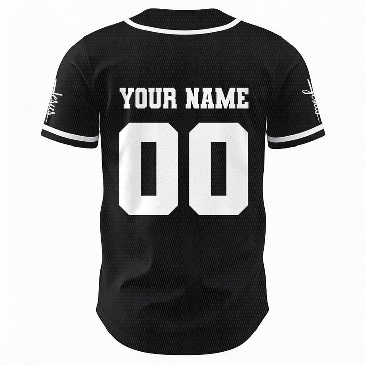Christianartworkshop Classic Jesus Personalized Sportswear Unisex Custom Baseball Jersey - image 4