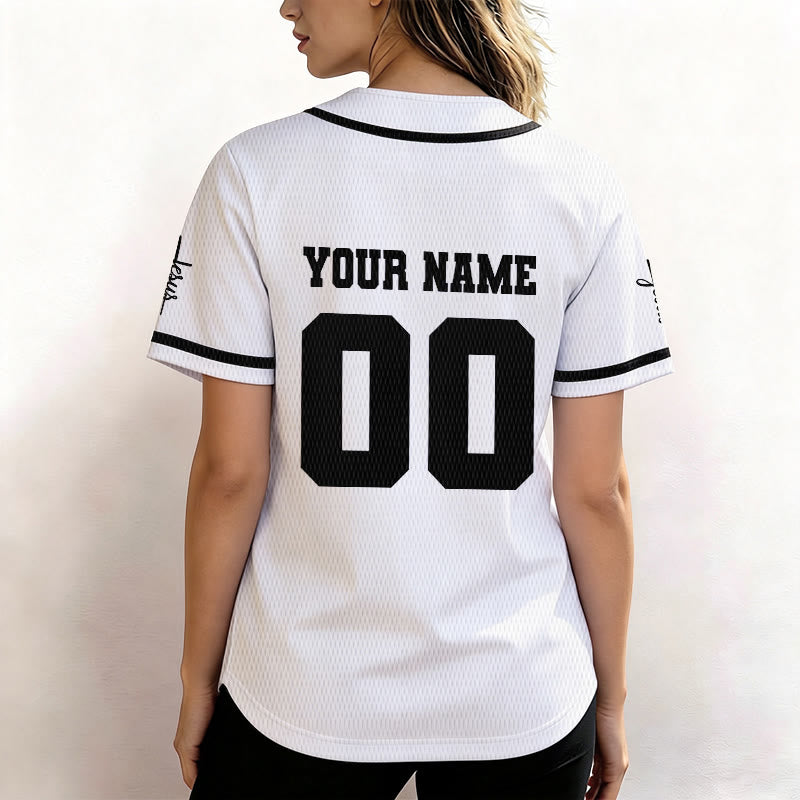 Christianartworkshop Classic Jesus Personalized Sportswear Unisex Custom Baseball Jersey - image 13