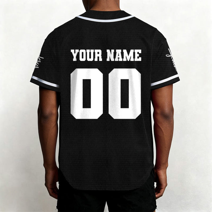 Christianartworkshop Classic Jesus Personalized Sportswear Unisex Custom Baseball Jersey - image 5