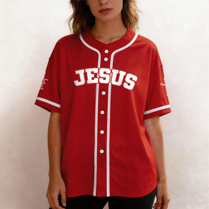 Christianartworkshop Classic Jesus Personalized Sportswear Unisex Custom Baseball Jersey - image 17