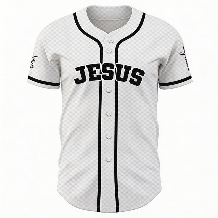 Christianartworkshop Classic Jesus Personalized Sportswear Unisex Custom Baseball Jersey - image 8
