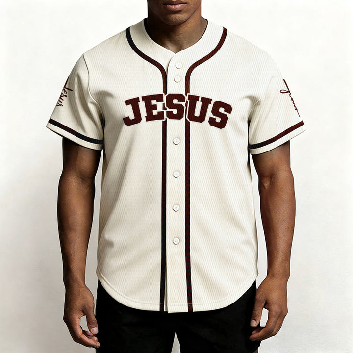 Christianartworkshop Classic Jesus Personalized Sportswear Unisex Custom Baseball Jersey - image 51