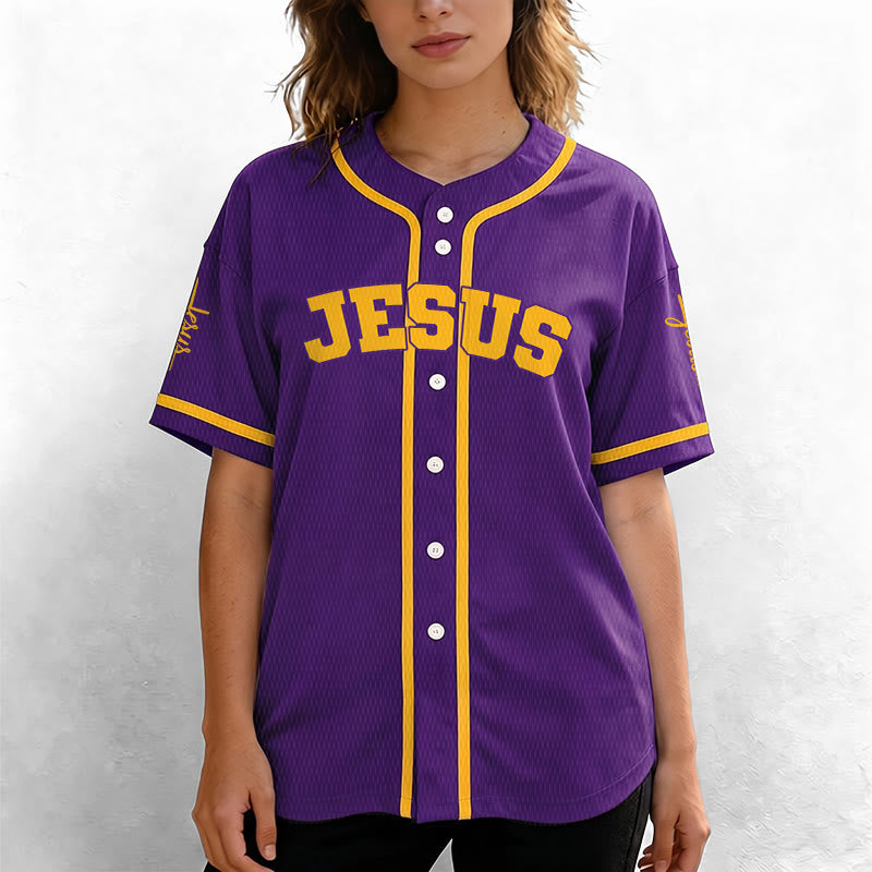 Christianartworkshop Classic Jesus Personalized Sportswear Unisex Custom Baseball Jersey - image 59