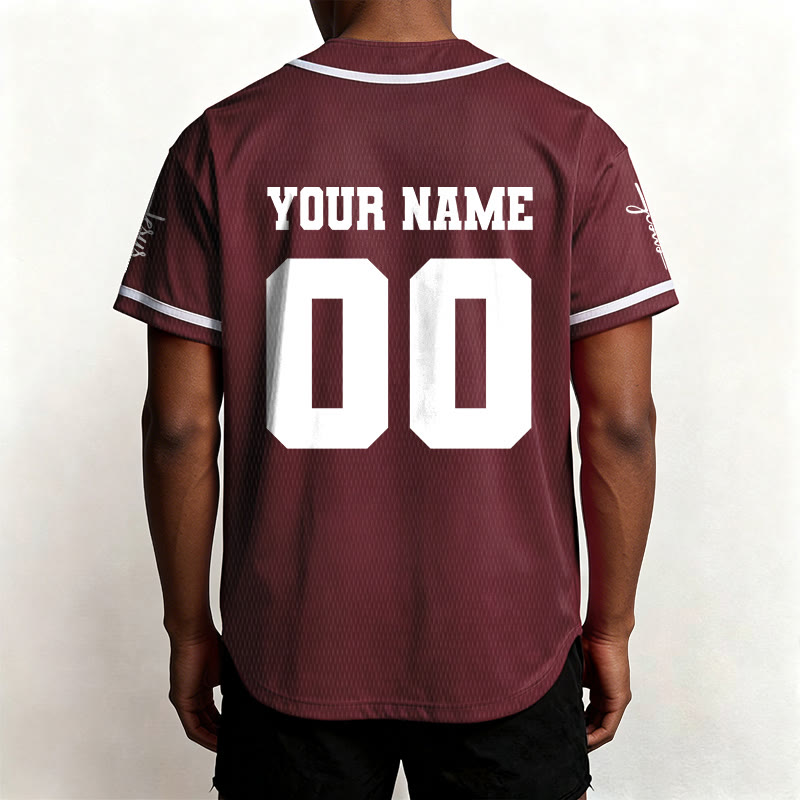 Christianartworkshop Classic Jesus Personalized Sportswear Unisex Custom Baseball Jersey - image 26