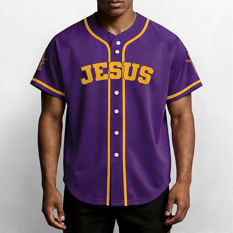 Christianartworkshop Classic Jesus Personalized Sportswear Unisex Custom Baseball Jersey - image 58