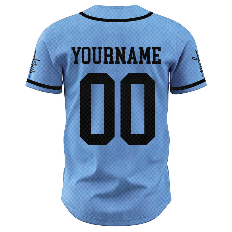 Christianartworkshop Bold Team Jesus Custom Name Number Unisex Custom Baseball Jersey - image 35