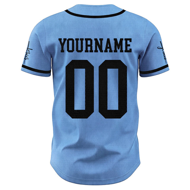 Christianartworkshop Bold Team Jesus Custom Name Number Unisex Custom Baseball Jersey - image 35